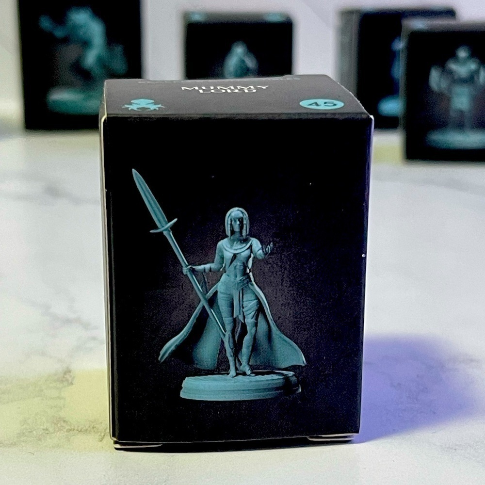 Mummy Lord Miniature For Tabletop RPGs | Kraken Collectibles Monster Series